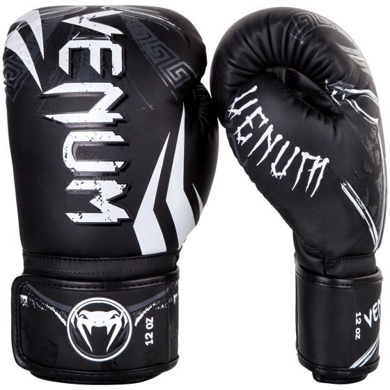 Venum Gladiator 3.0拳击手套-黑色/白色