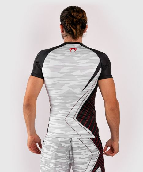 VENUM Contender 5.0 短袖紧身衣 - 白/迷彩色