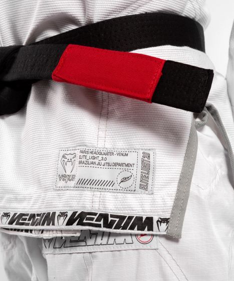 Venum Elite 3.0BJJ巴西柔术道服轻盈款 - 白色