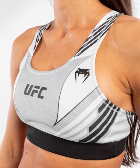 UFC｜ VENUM AUTHENTIC格斗之夜女士运动文胸 - 白色