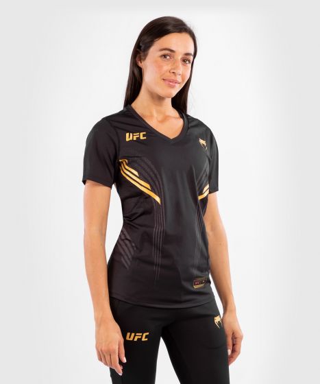 UFC｜ VENUM AUTHENTIC格斗之夜女士运动短袖 - 冠军色