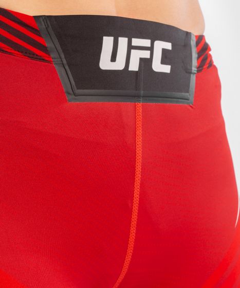 UFC｜ VENUM AUTHENTIC格斗之夜女士VALE TUDO紧身五分短裤 - 红色