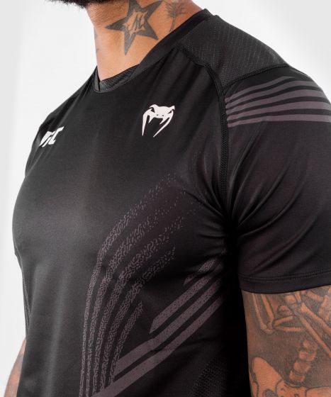 UFC｜ VENUM AUTHENTIC格斗之夜男男士速干短袖- 黑色