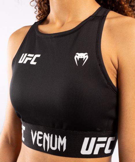 UFC｜ VENUM AUTHENTIC格斗周女士轻薄运动文胸 - 黑色