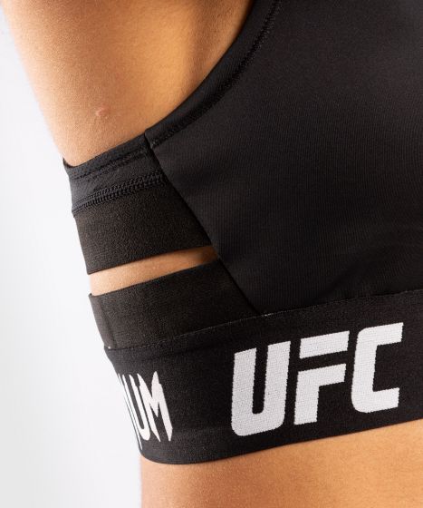 UFC｜ VENUM AUTHENTIC格斗周女士轻薄运动文胸 - 黑色