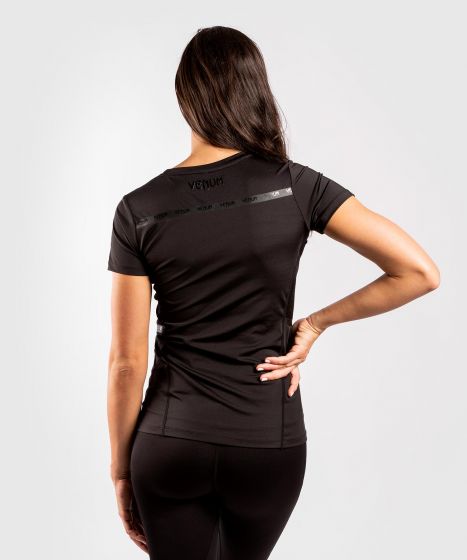 Venum G-fit 速干T恤–黑色/黑色